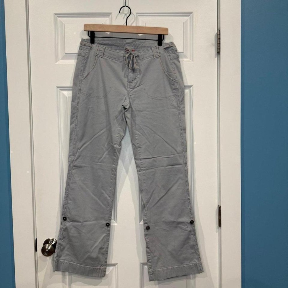 The North Face Womans Drawstring Roll Tab Leg Pants Size‎ 8 Regular